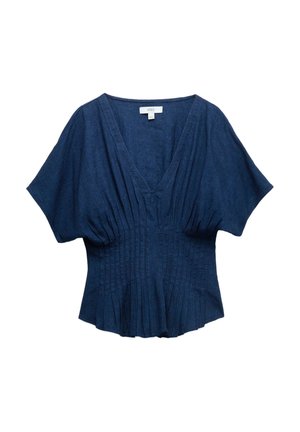 Marks & Spencer, V-NECK WAISTED - Blouse - dark indigo