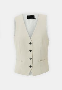 TAILORED WAISTCOAT - Smanicato - beige