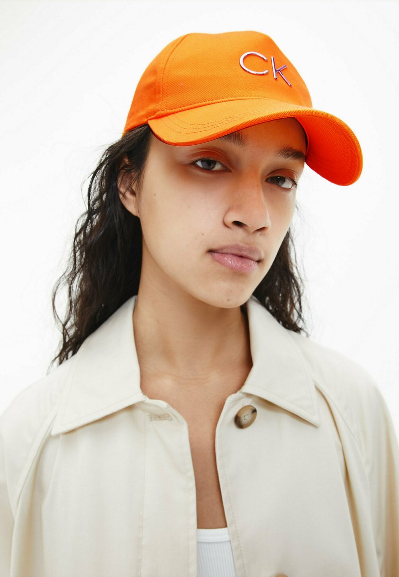 Damen Mützen | Calvin Klein Cap orange flash/orange - ZI06519 Damen Mützen | Calvin Klein Cap orange flash/orange - ZI06519
