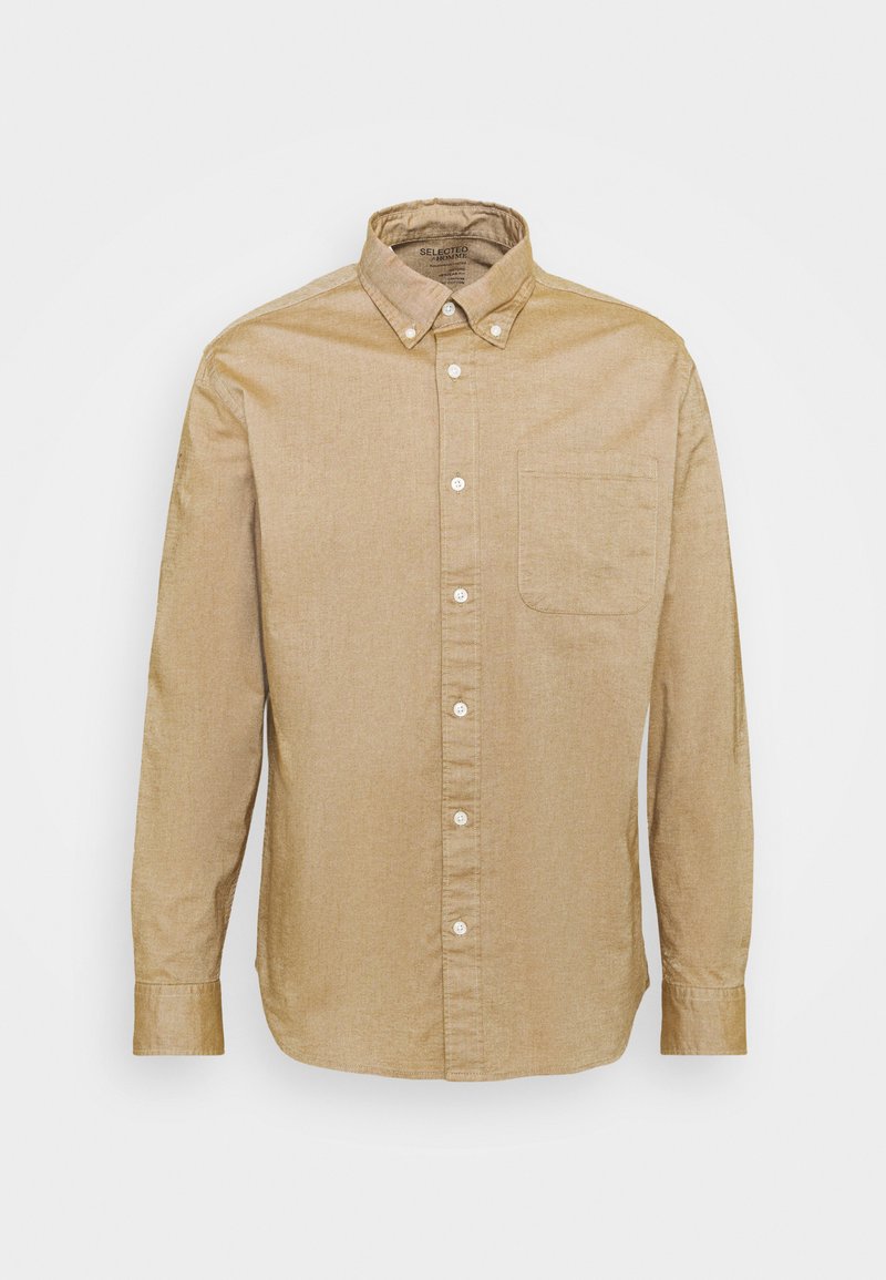 Selected Homme SLHREGRICK FLEX - Camisa - teak