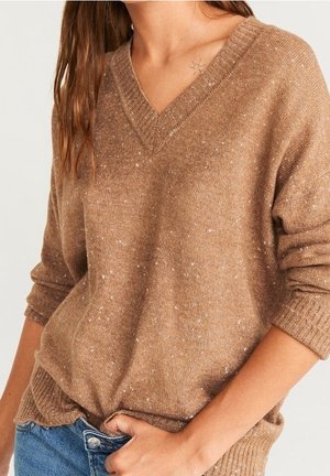 Mango, Pullover - brown