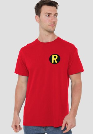 Cotton Soul, DC ROBIN LOGO - Print T-shirt - red