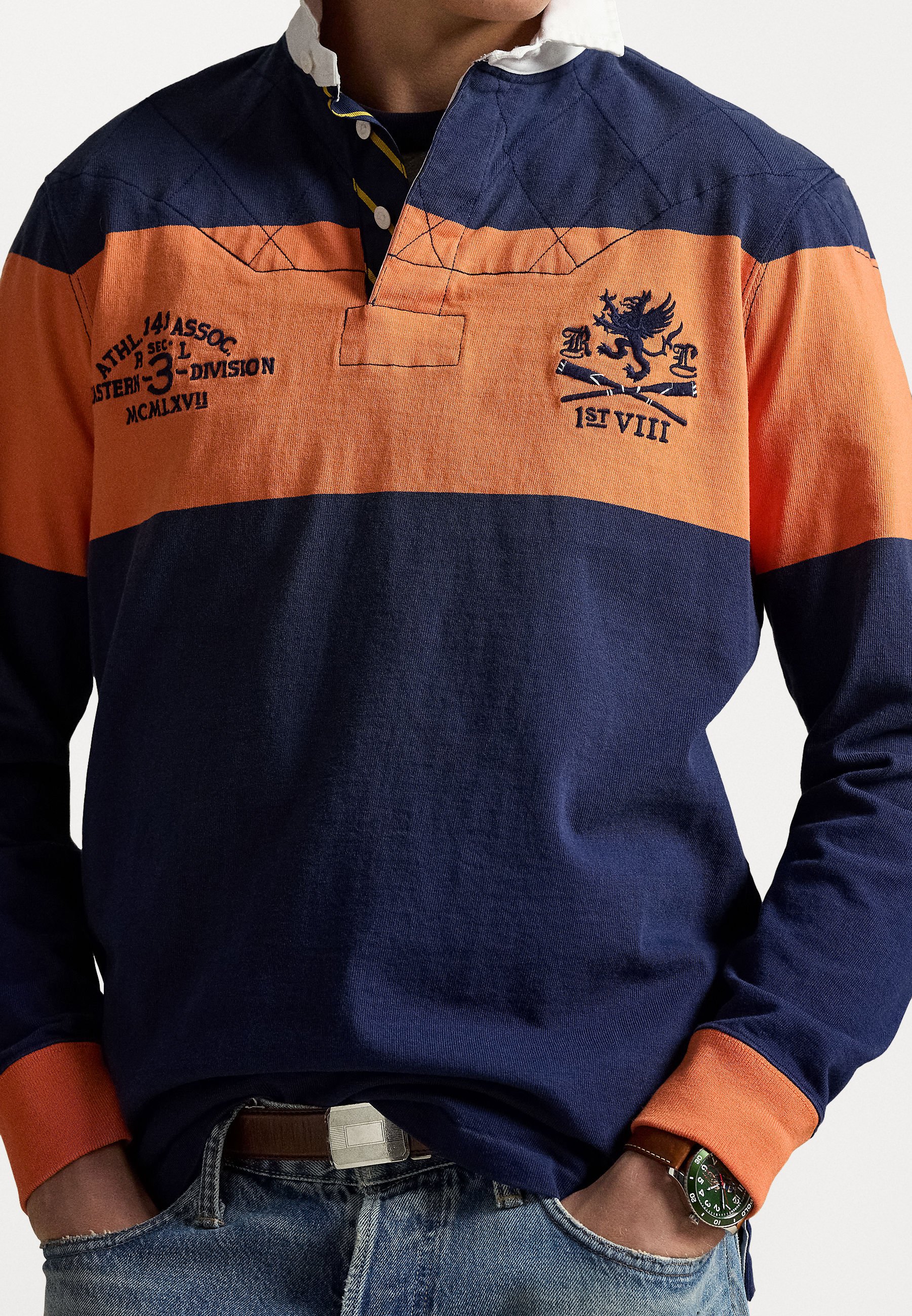 Polo Ralph Lauren CLASSIC FIT EMBROIDERED RUGBY SHIRT - Poloshirt