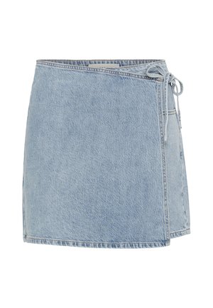 Kaffe, Jupe-short - light blue washed denim