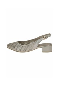 Klassikalised kontsakingad - taupe metallic