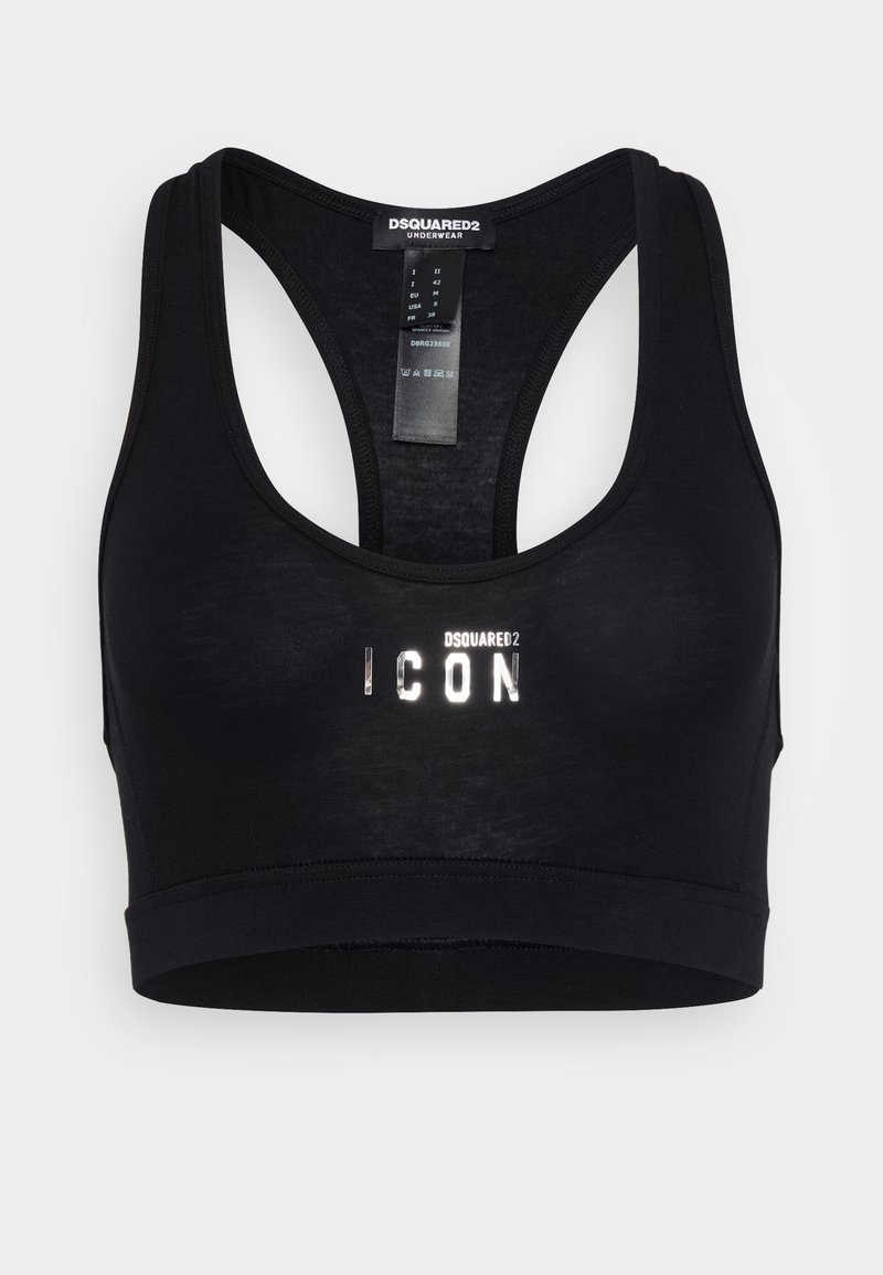 DSQUARED2 ICON BRA - Bustier - black - Zalando.co.uk