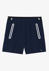 REGULAR FIT SPORTS SHORTS WITH ZIP UP POCKETS - Korte broeken - dark blue