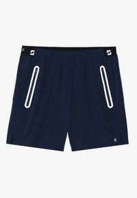 REGULAR FIT SPORTS SHORTS WITH ZIP UP POCKETS - Sports shorts - dark blue