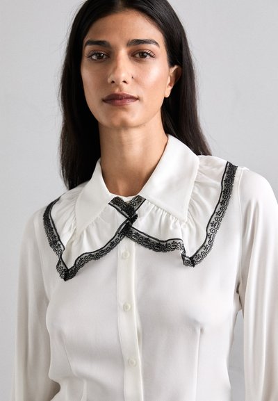 The Kooples CHEMISE - Blúzka so zapínaním na gombíky - white