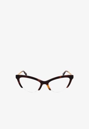 MOSCHINO, MOS612 - Occhiali anti luce blu - mottled brown