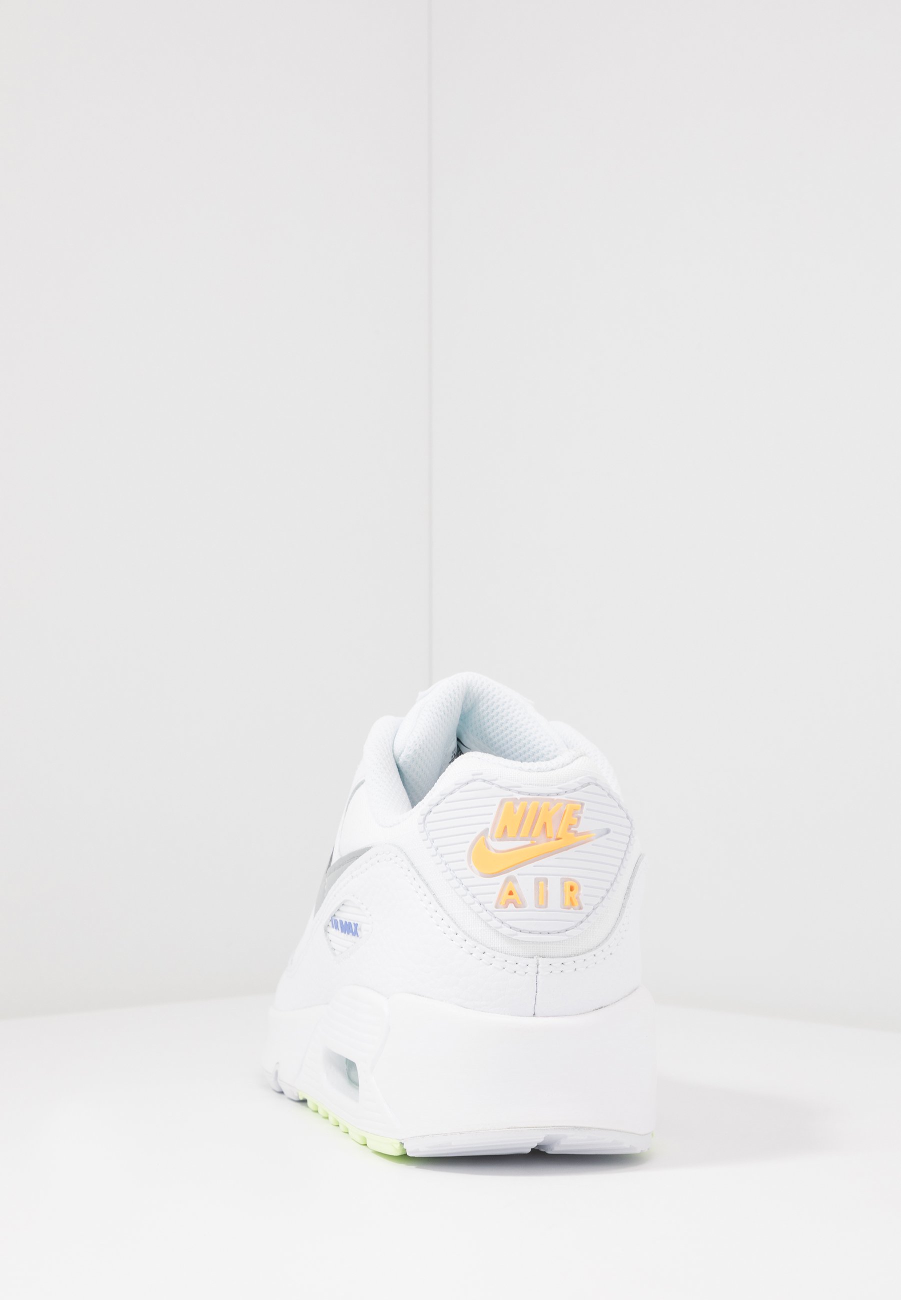 air max 90 gs trainers white smoke grey laser orange aurora sapphire