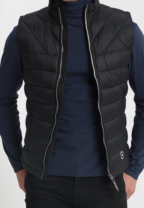 TOM TAILOR Weste - black