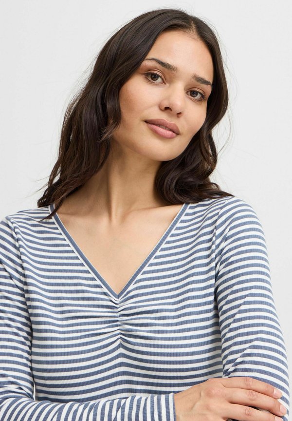 FRMONA - Long sleeved top - vintage indigo mix3