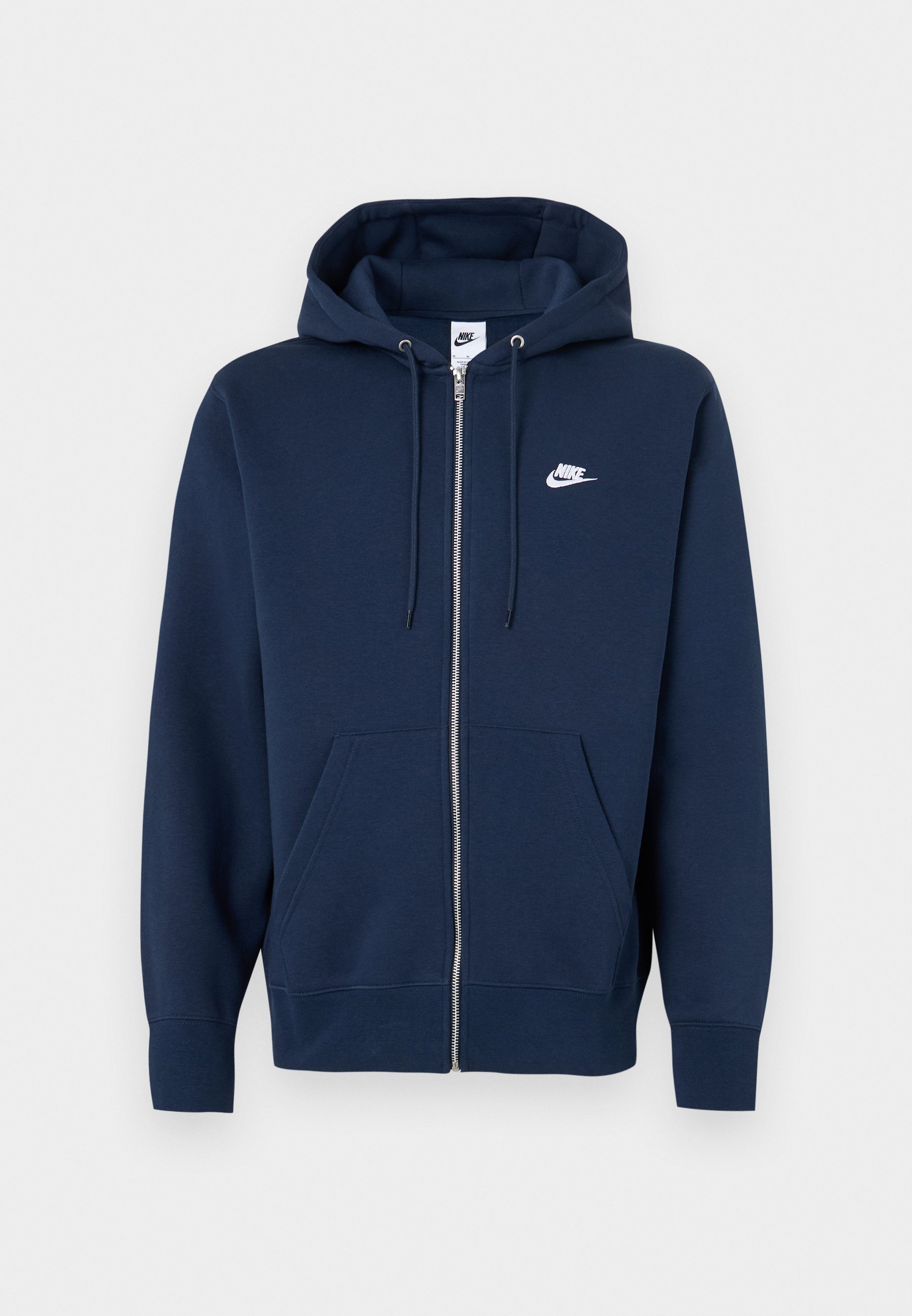 men's club fleece zip hoodie