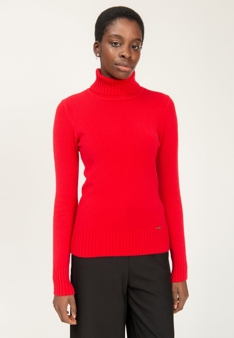 INFLUENCER TURTLENECK - Maglione - red