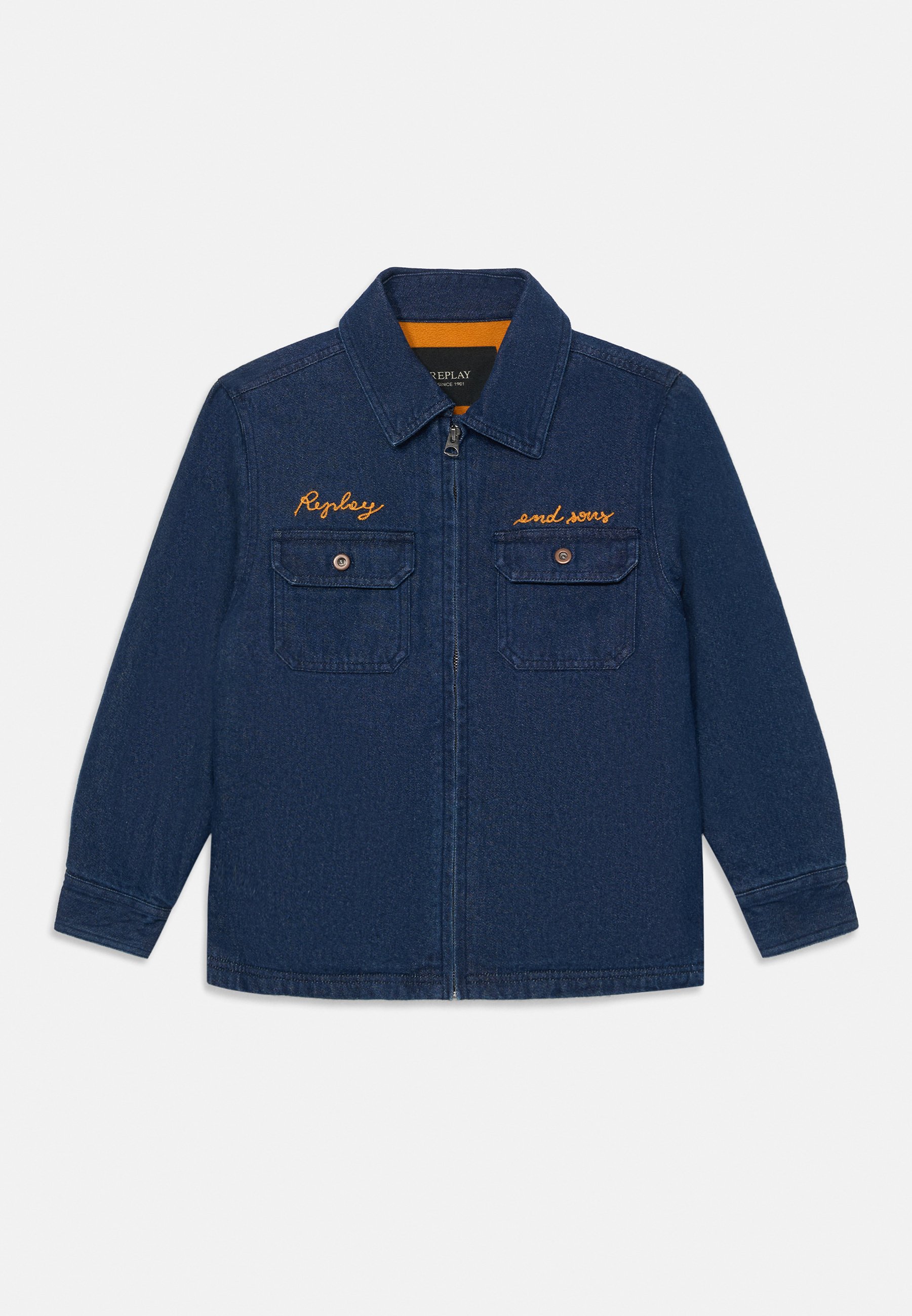 Replay Jeansjacke dark blue/dark-blue denim