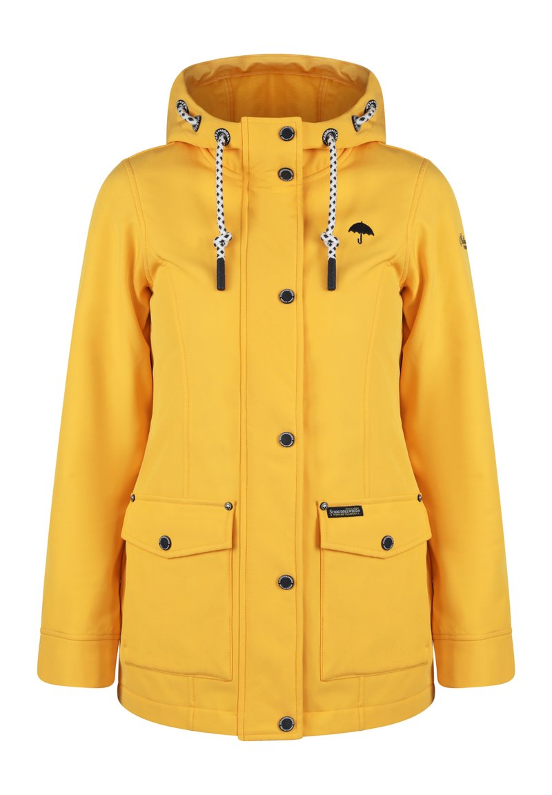 Schmuddelwedda Parka geel
