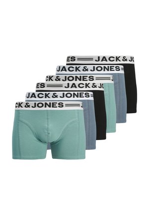 6 PACK - Boksershorts - mineral blue mirage