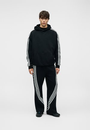 UNISEX SET - Survêtement - black/white stripe