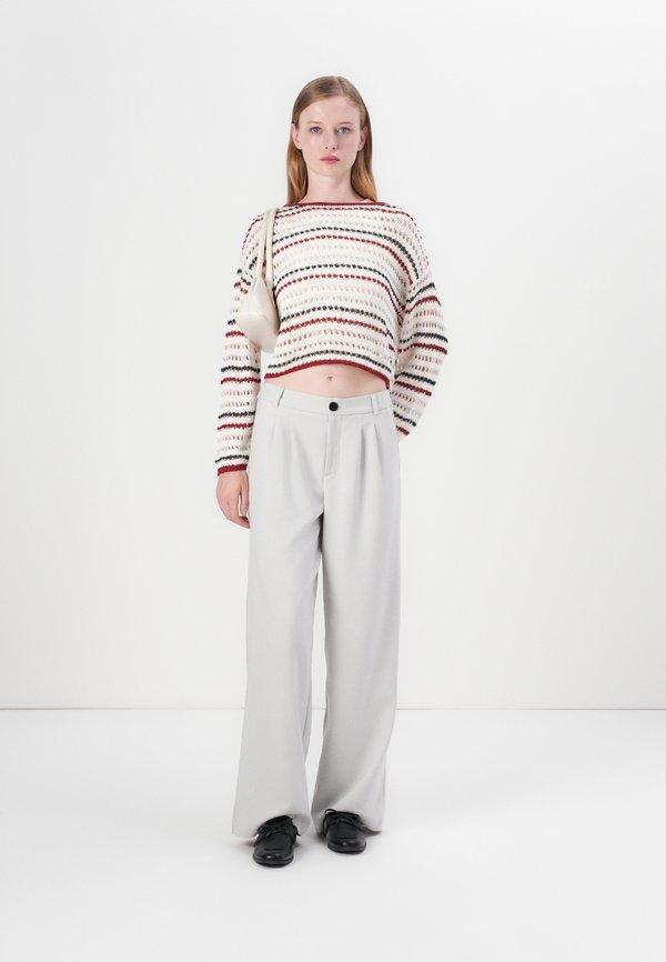 ONLGEENA STRIPE BOATNECK - Jumper - cloud dancer2