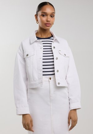 Big Star OBERBEKLEIDUNG ELLA - Denim jacket - weiß