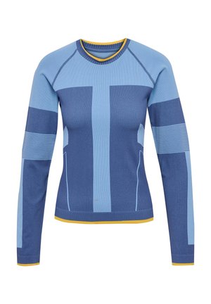Hummel SEAMLESS TEE - Longsleeve - dutch blue