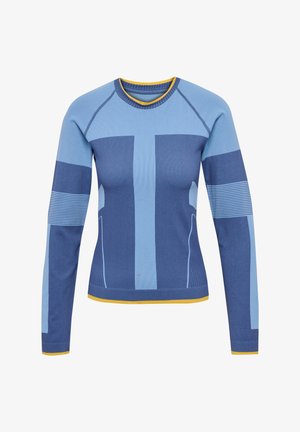 Hummel SEAMLESS TEE - Longsleeve - dutch blue