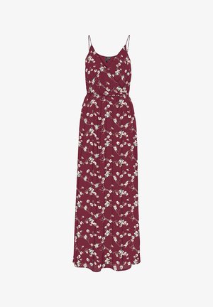Vero Moda VMWONDA WRAP DRESS - Μάξι φόρεμα - tibetan red