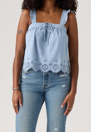 Blouse - blue
