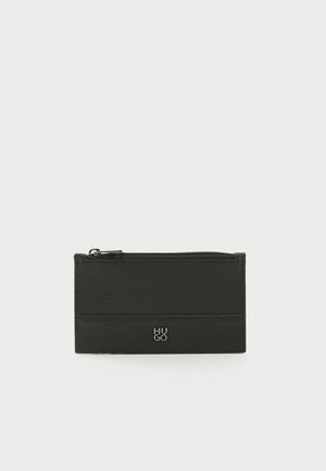 HUGO QUANTIC ZIP CARDCASE - Portafoglio - black