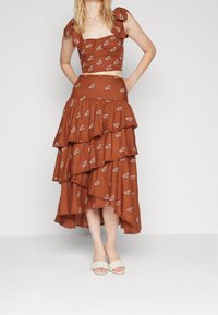 Farm Rio Áčková sukně - brown