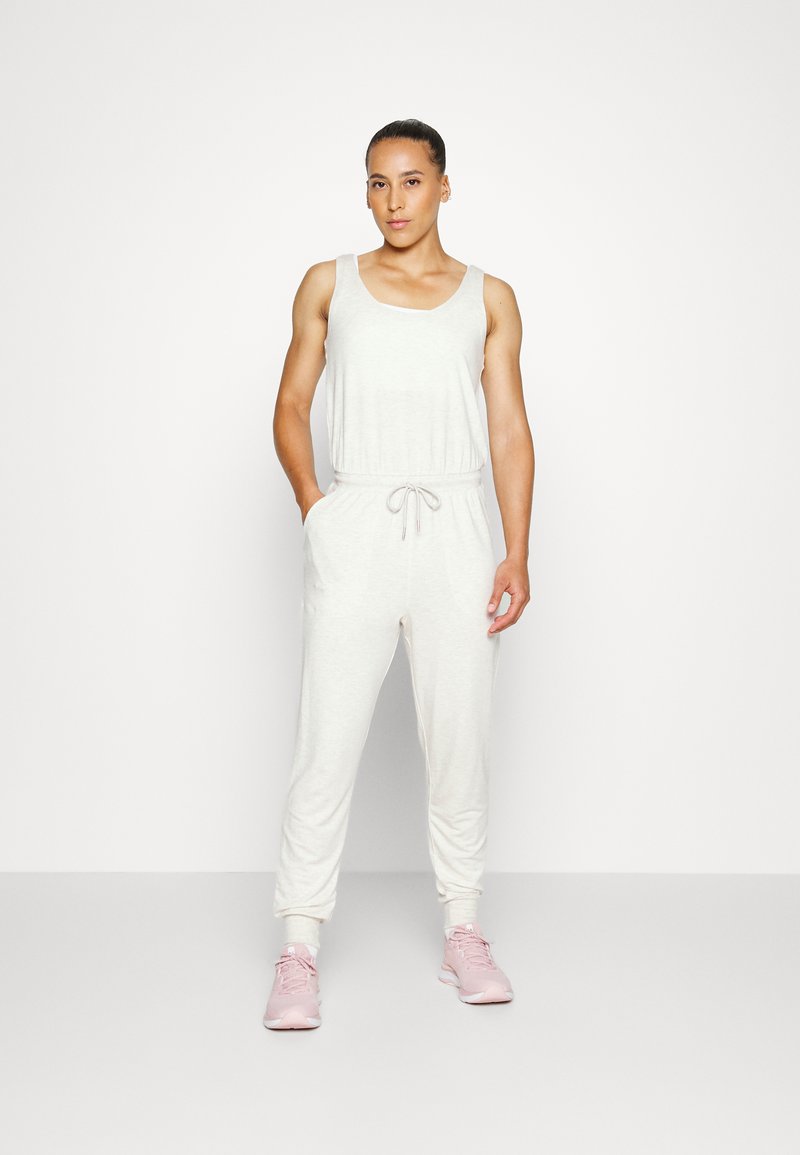 Athleta BALANCE Jumpsuit toasted brown heather/beige Zalando.no