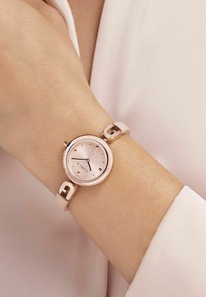 FURLA BANGLE LEATHER - Ura - rose gold tone