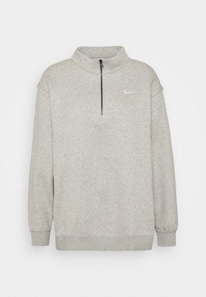 PLUS - Sweatshirt - grey heather/white
