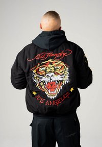 Ed Hardy - TIGER-ROAR  - Bomberjacks - black Miniatuurafbeelding 1