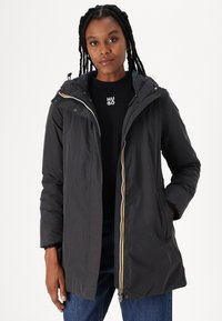 K-Way SOPHIE SOFT TOUCH  - Wintermantel - black/blue