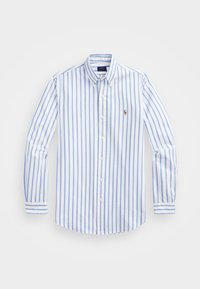 CUSTOM FIT STRIPED OXFORD SHIRT - Shirt - blue/white