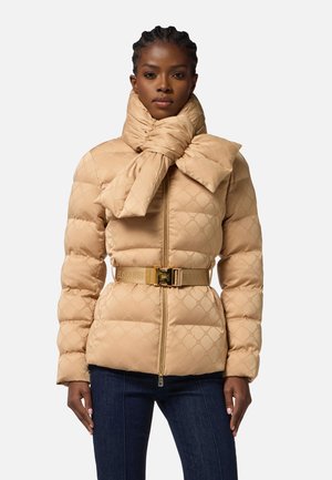 IN CON CINTURA LIGHT BROWN - Giacca invernale - marrone chiaro