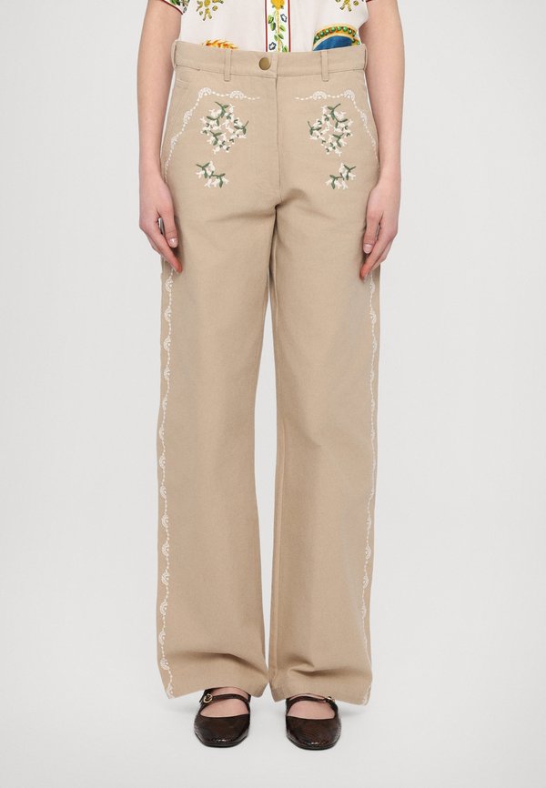 BOVENTE - Cargo trousers - beige