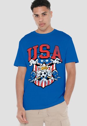 Looney Tunes, LOONEY TUNES DAFFY DUCK USA - Print T-shirt - royal blue