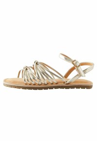 Next - REGULAR FIT - Sandalen - gold metallic Miniatuurafbeelding 1