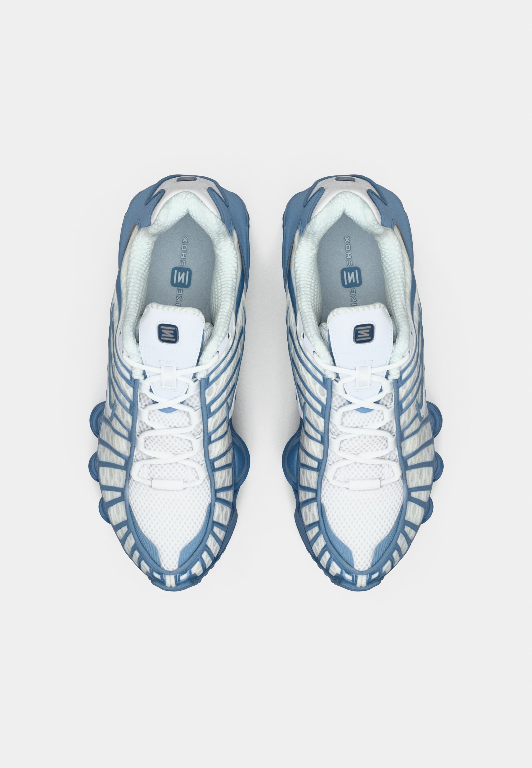 Nike Sportswear SHOX TL - Trainers - white/work blue/light blue