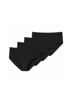 4ER PACK - MIDI-STRETCH UNI - Trusser - schwarz