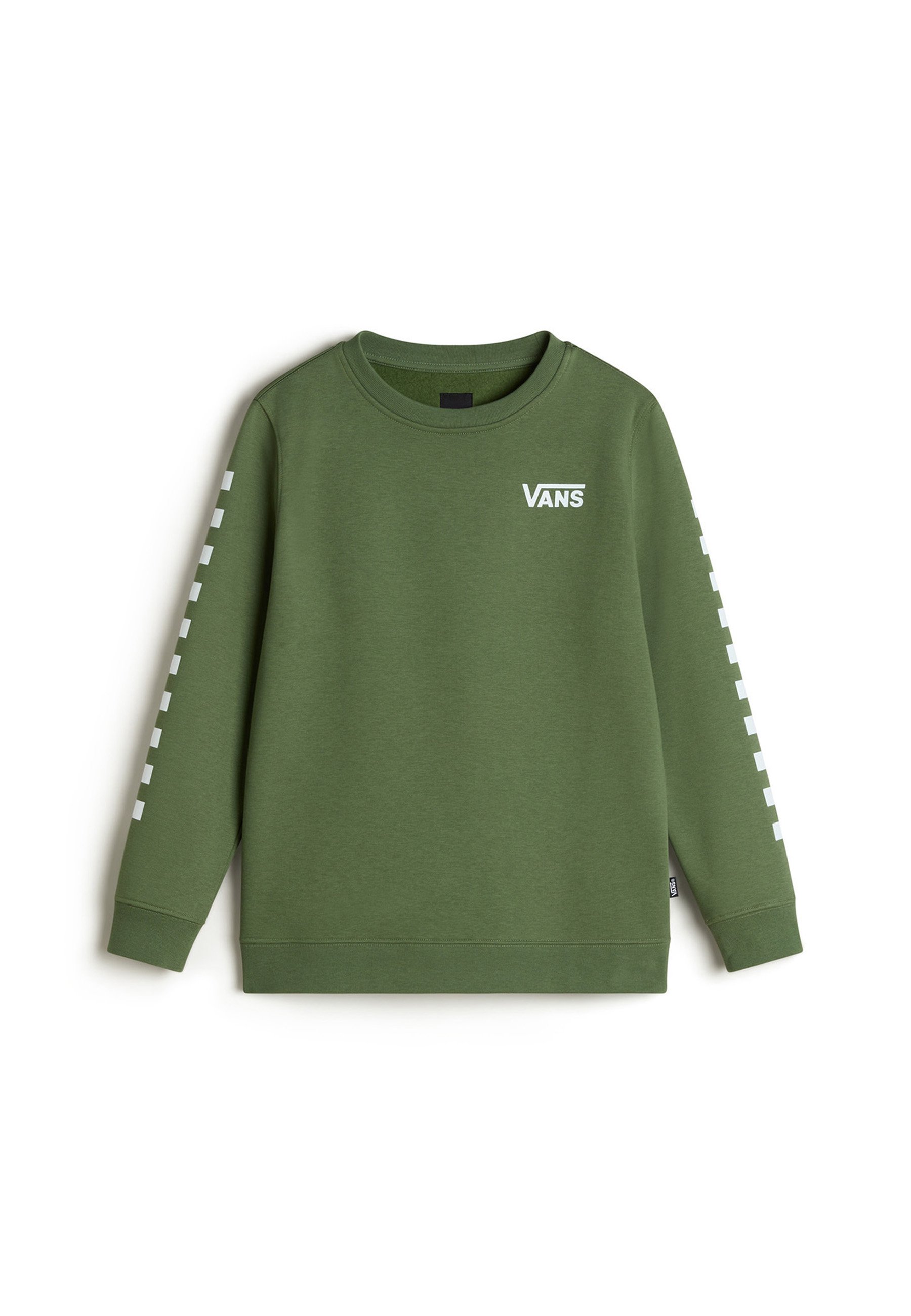 Vans EXPOSITION CHECK II CREW Sweatshirt dark olive/green