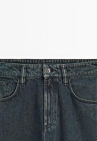 Massimo Dutti WIDE-LEG - Jeans a sigaretta - dark blue