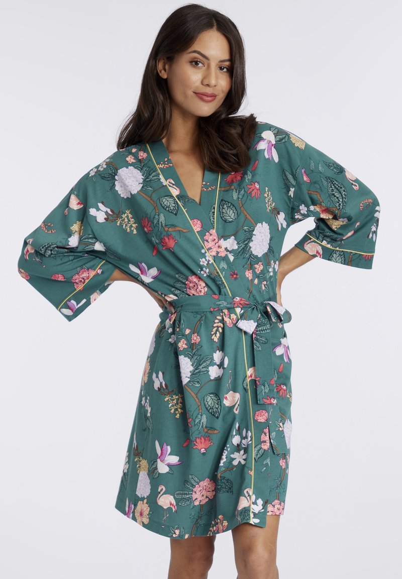 LASCANA Morgonrock - grün