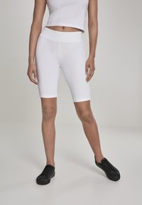 Urban Classics LADIES CYCLE SHORTS - Pajkice – hlače - white