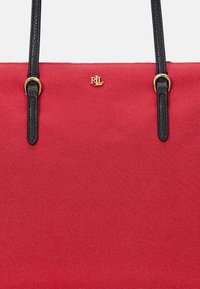 Lauren Ralph Lauren NYLON MEDIUM KEATON TOTE BAG - Velká kabelka - festive red/black