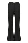PAULA FLARED PANTS - Bukser - black