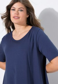 LAURASØN Vestito di maglina - navy blue